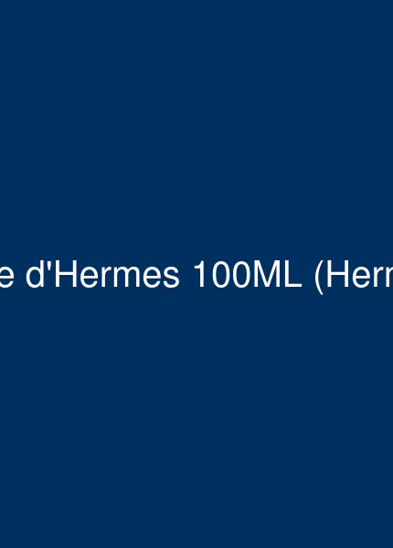 HERMES – TERRE D'HERMES | 100ml EdT